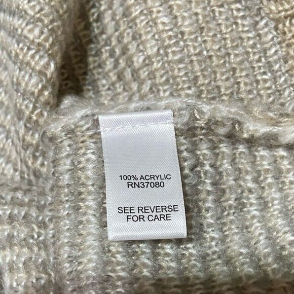 Knit Sweater Skeleton Skull Tan Camo Women’s L Cato - Picture 6 of 6